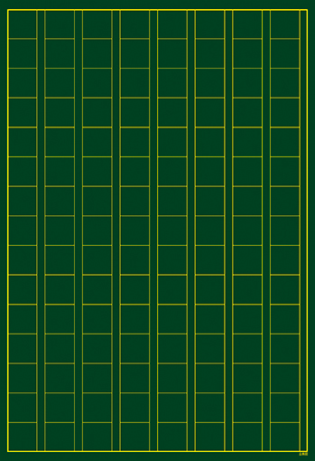 原稿用紙黒板シート